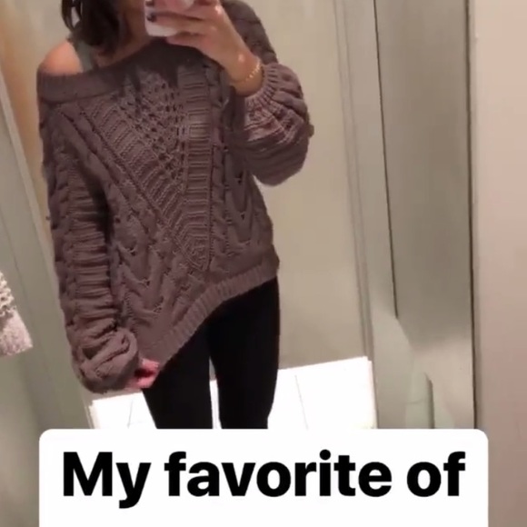 Chenille boatneck balloon sleeve sweater - Picture 5 of 5